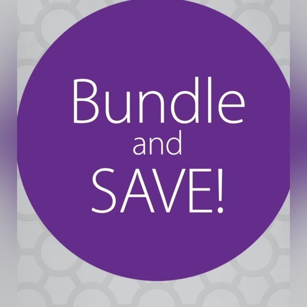 Save  30%or more when you bundle several items and pay only one shipping fee 😊